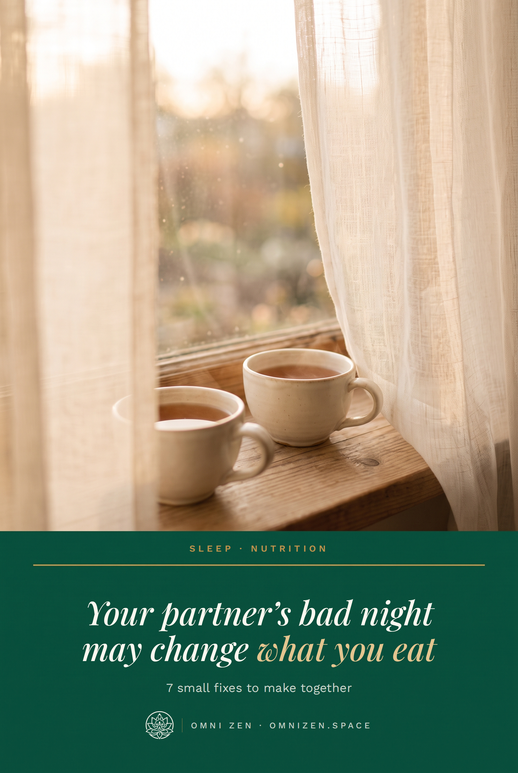 partner sleep diet pinterest en