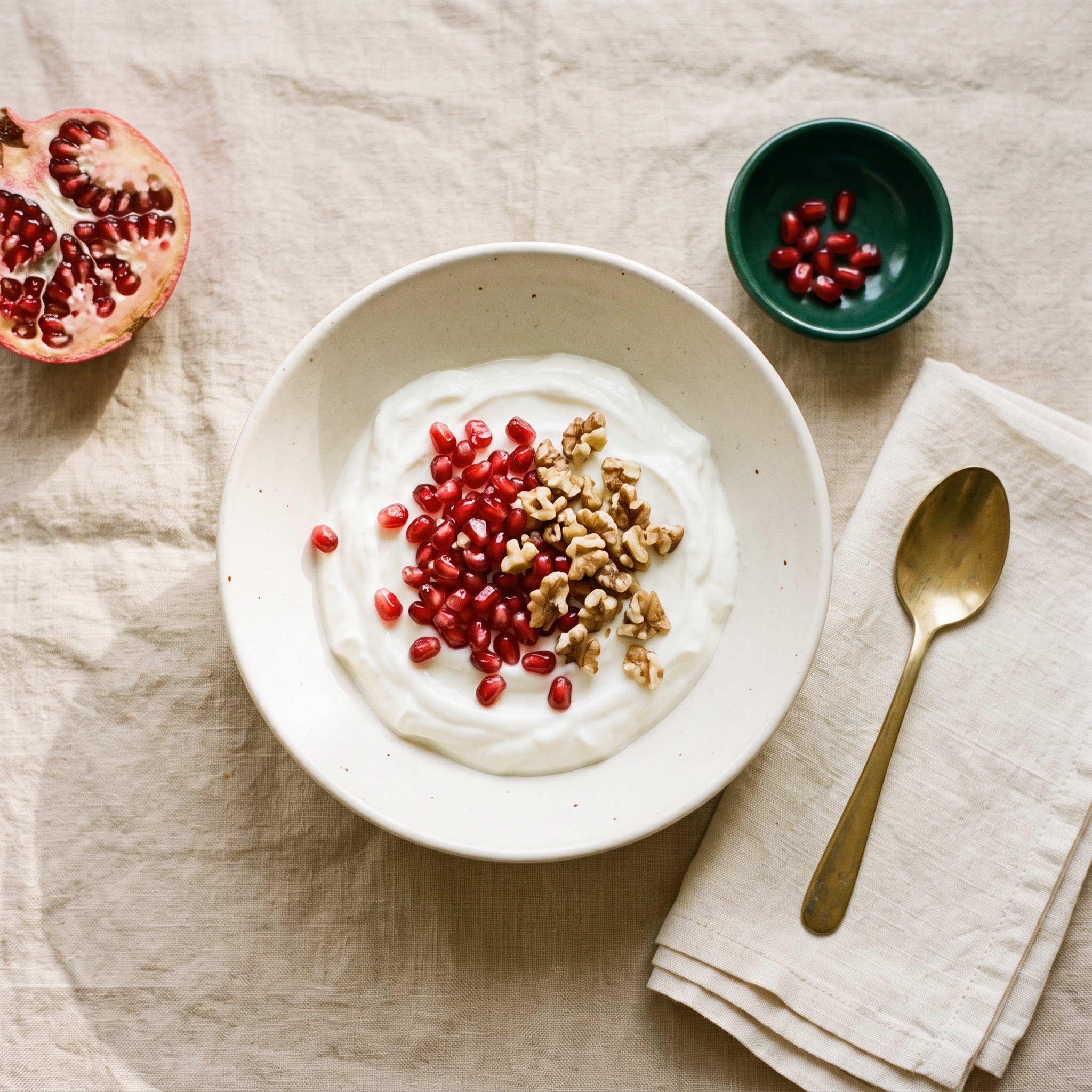 nar ceviz yogurt kase
